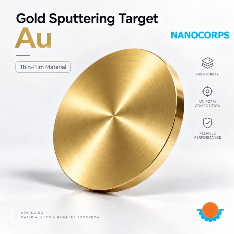 Gold Sputtering Target