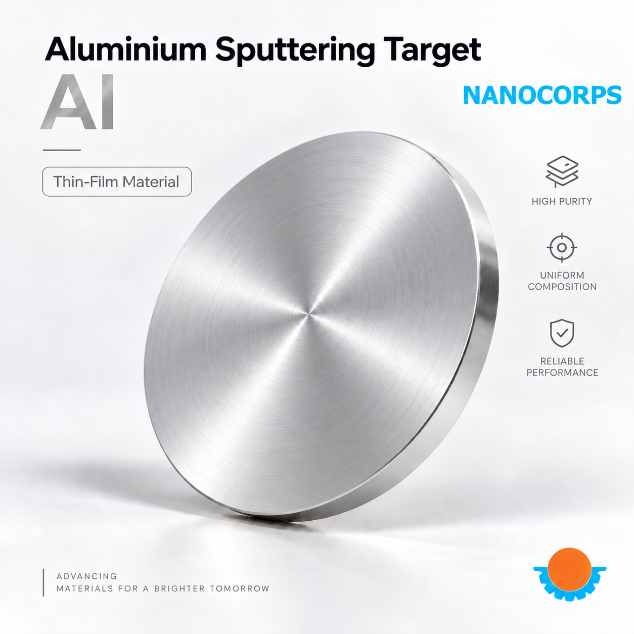 Aluminium Sputtering Target