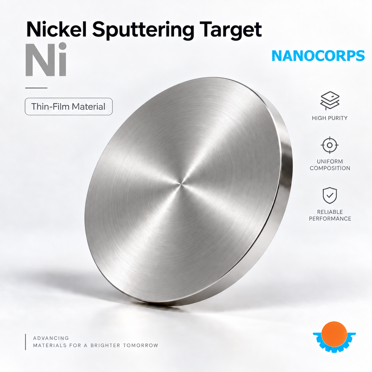 Nickel Sputtering Target