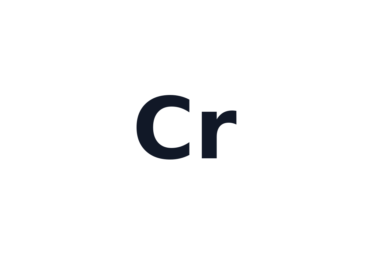 Chromium Sputtering Target