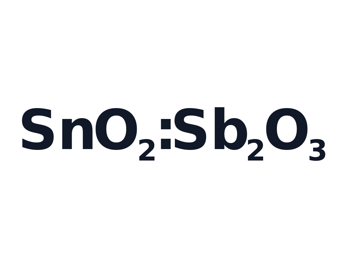 Antimony Tin Oxide Nanoparticles (ATO), (SnO2:Sb2O3) Dispersion, 20 wt%