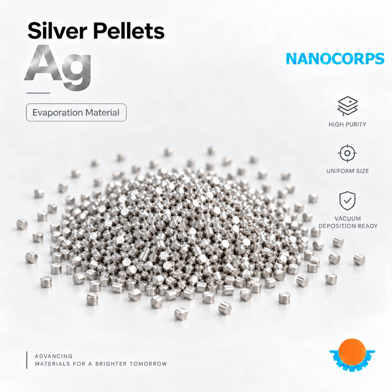 Silver Evaporation Pellets