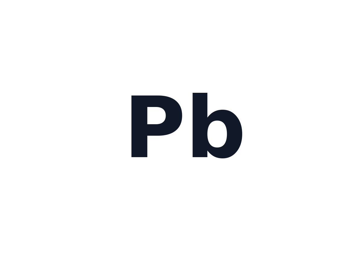 Lead Evaporation Pellets