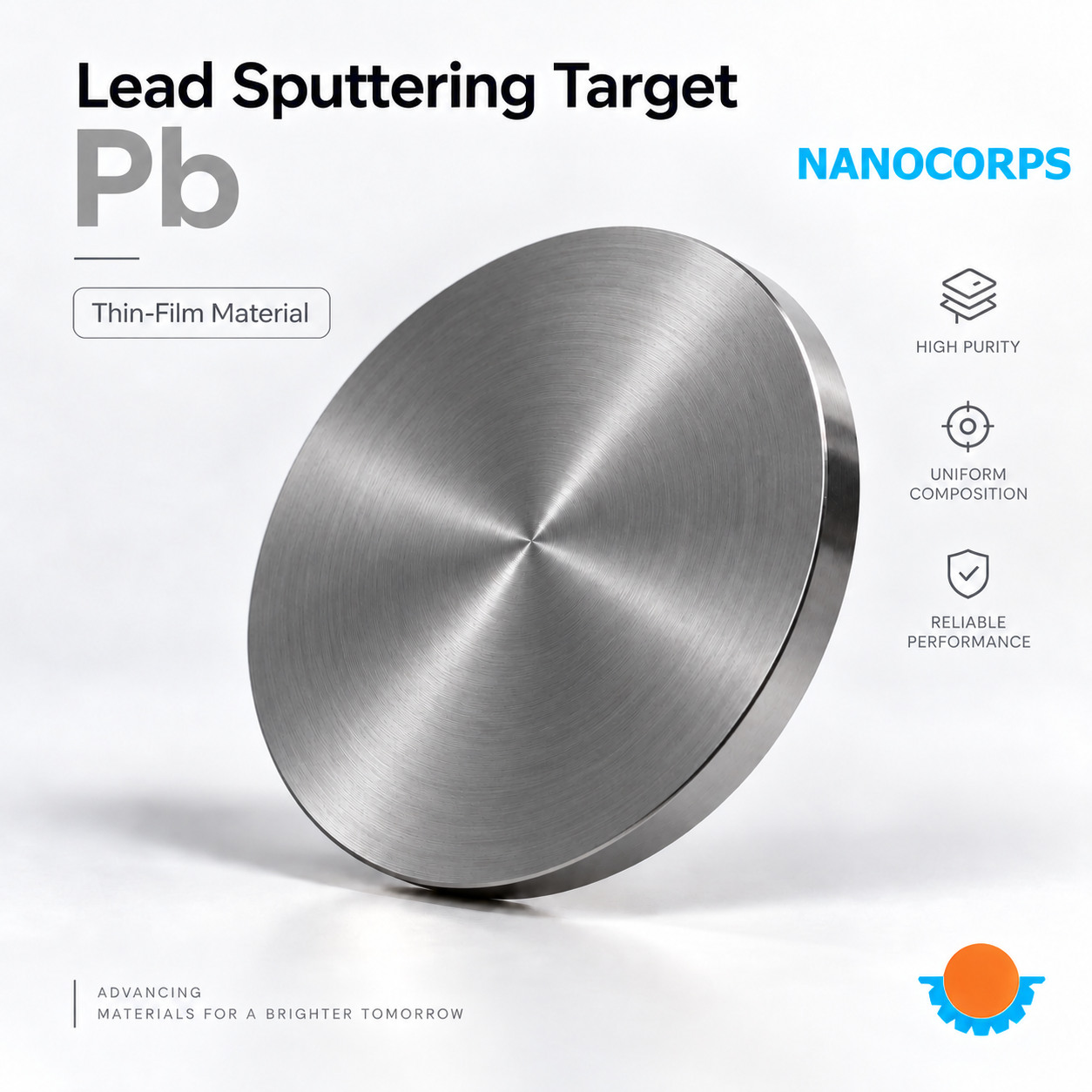Lead Sputtering Target