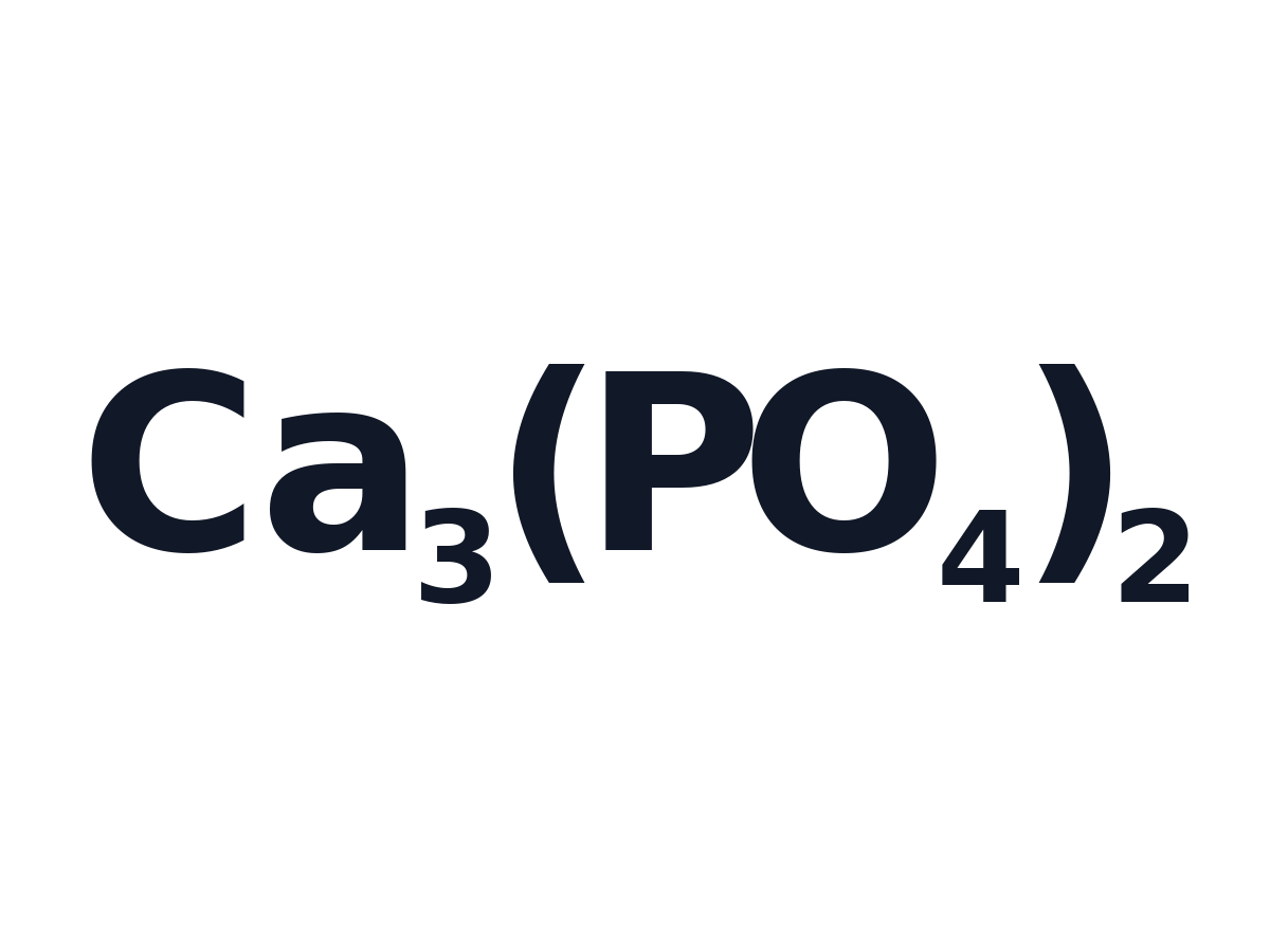 Calcium Phosphate Nanoparticles (Ca3(PO4)2)