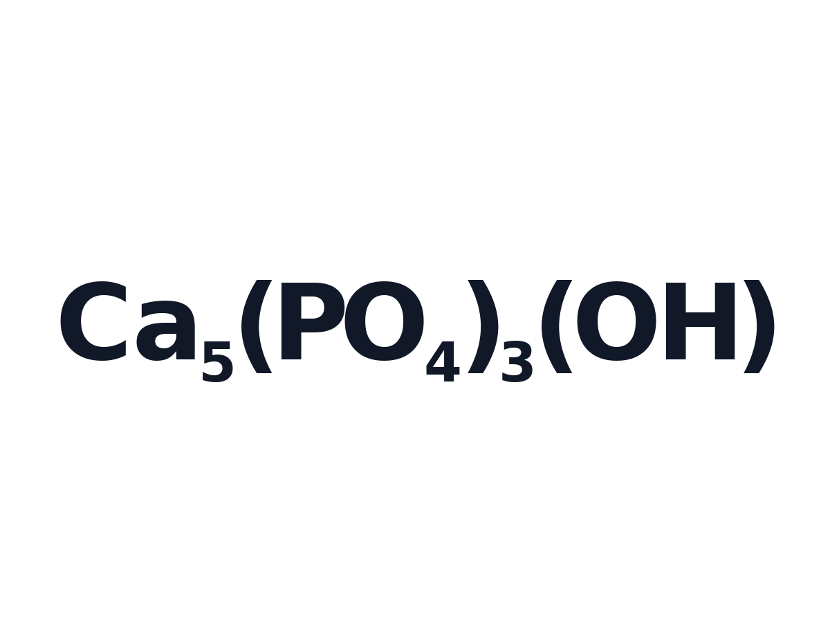 Hydroxyapatite Nanoparticles (Ca5(PO4)3(OH))