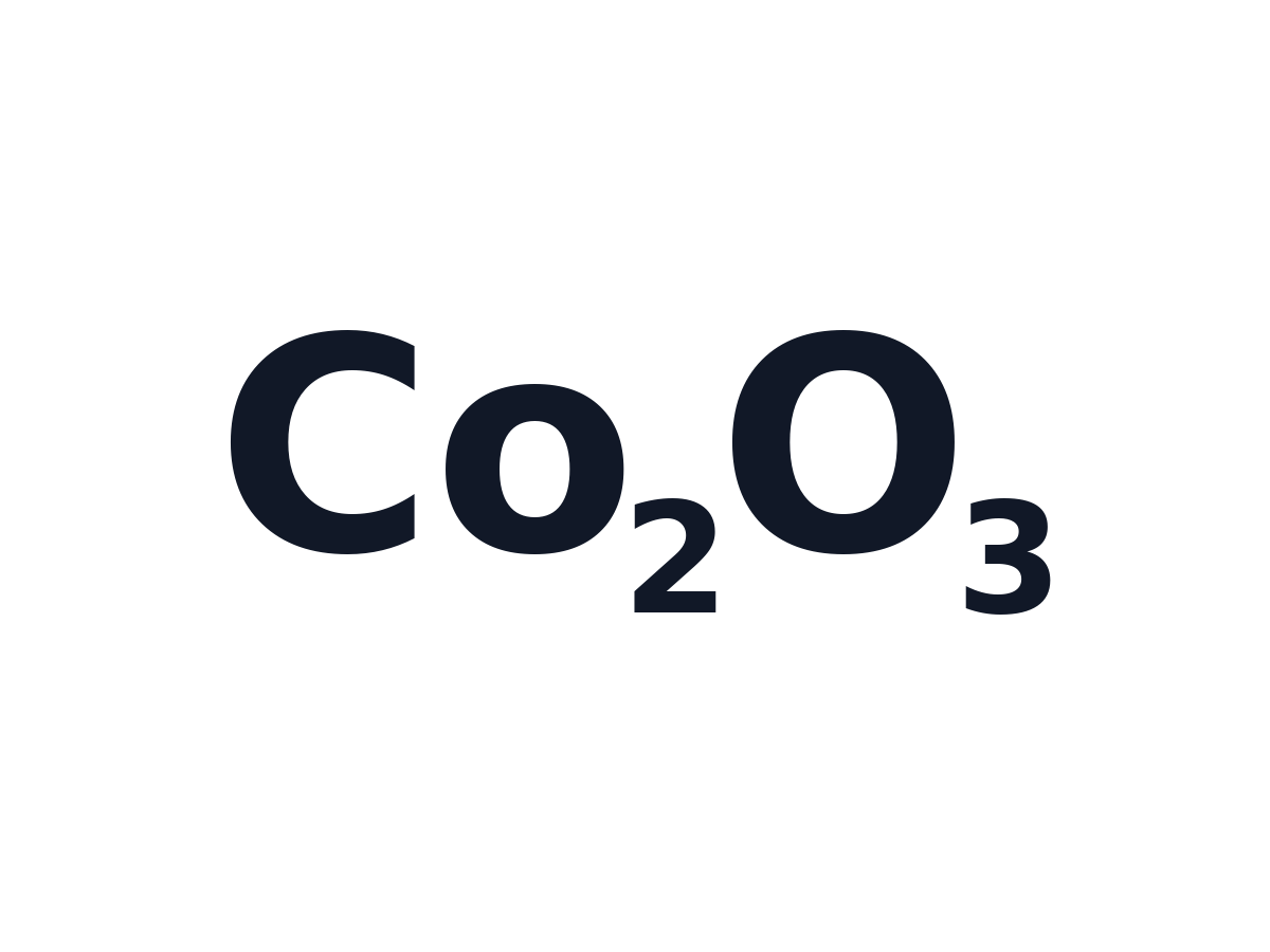 Cobalt(III) Oxide Nanoparticles (Co2O3)