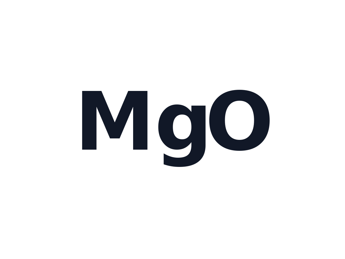 Magnesium Oxide Nanoparticles (MgO)