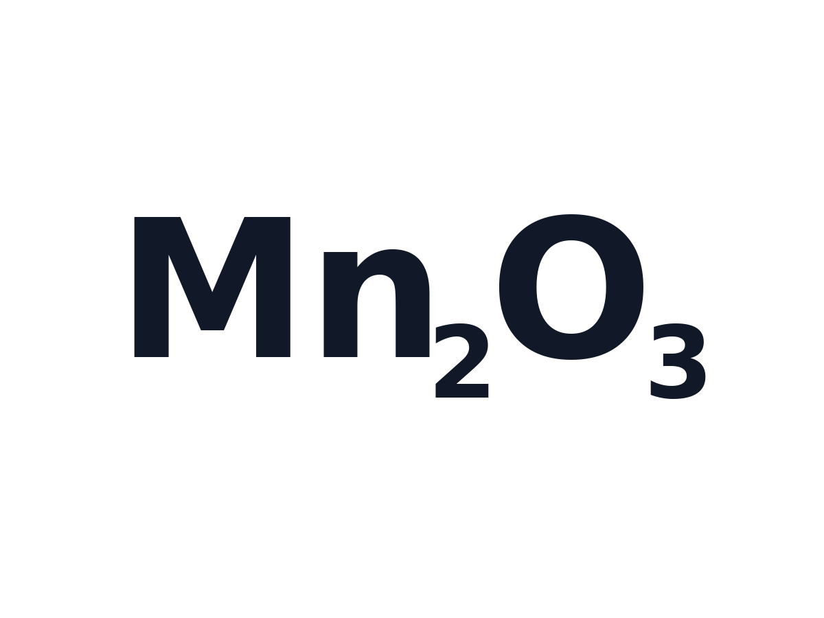 Manganese Oxide Nanoparticles (Mn2O3)